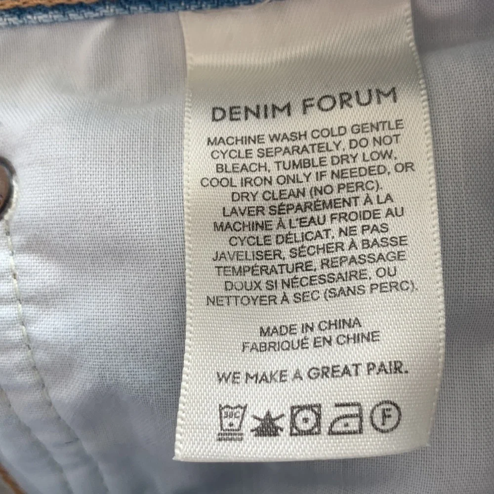 ARITZIA DENIM FORUM JOANIE EUC - Picture 4 of 5